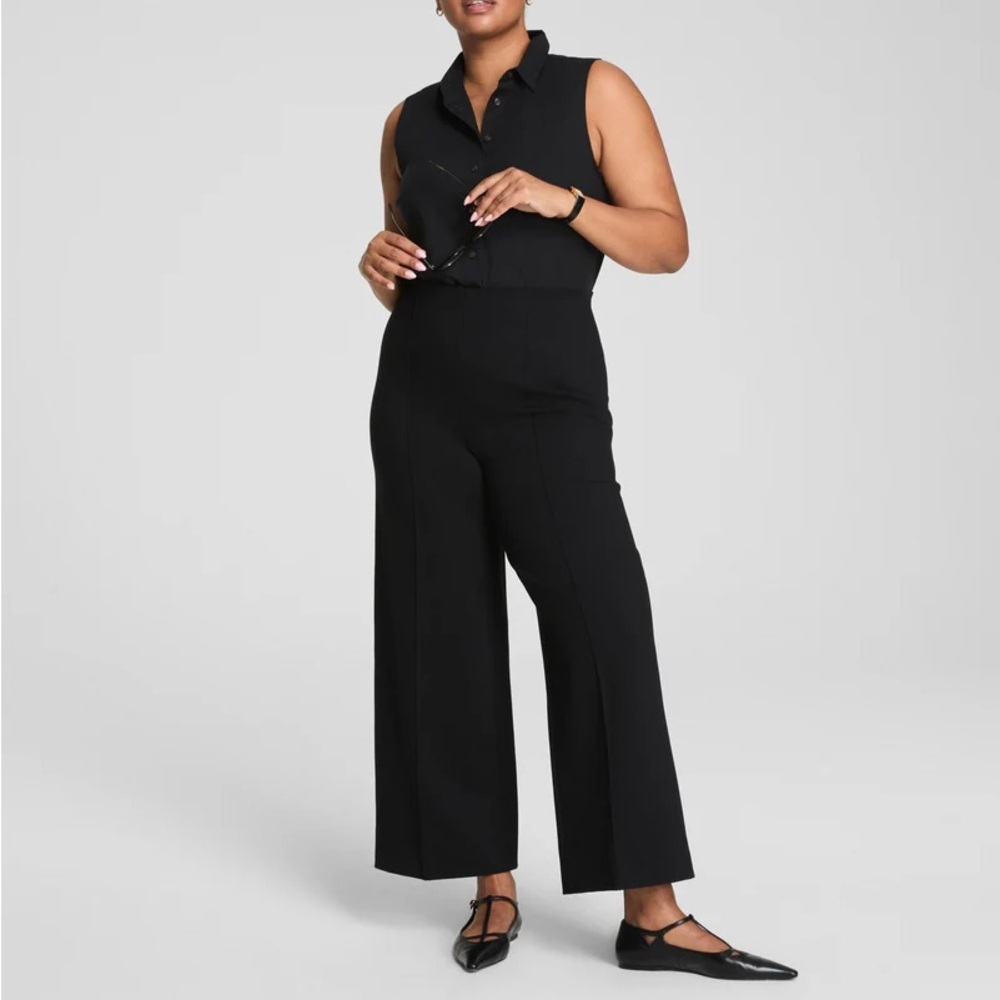 SPANX Black Boot Cut Flare Pants